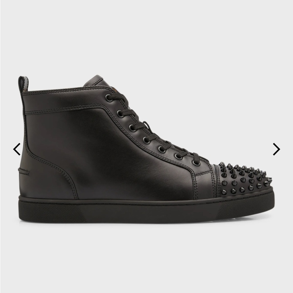 Christian Louboutin Men Lou Spikes high top sneaker